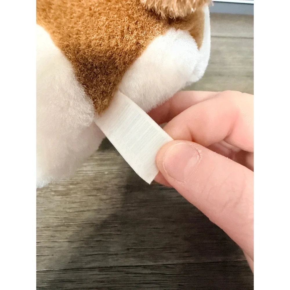 Platinum Pets White‎ & Brown Spotted Bulldog Plush